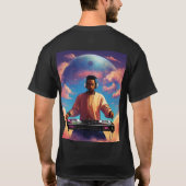 DJスタイル：ワードローブのリズムを解放 Tシャツ (裏面)
