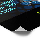 DJスピーカーレイズのプロモーションポスター ポスター (角)