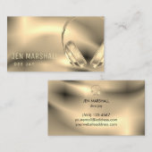 DJセピアデザインヘッドフォン 名刺 (正面/裏面)