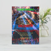 Djゾンビハローウィンパーティ 招待状 (スタンド正面)