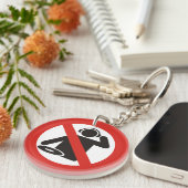 DJゾーンなし キーホルダー (正面右)