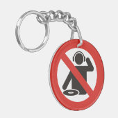 DJゾーンなし キーホルダー (正面左)