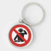 DJゾーンKeychainなし キーホルダー (正面)