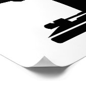 DJターンテーブルクラブ ポスター (角)