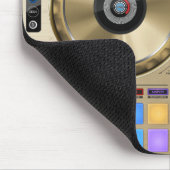 DJターンテーブルマウスパッド マウスパッド (コーナー)