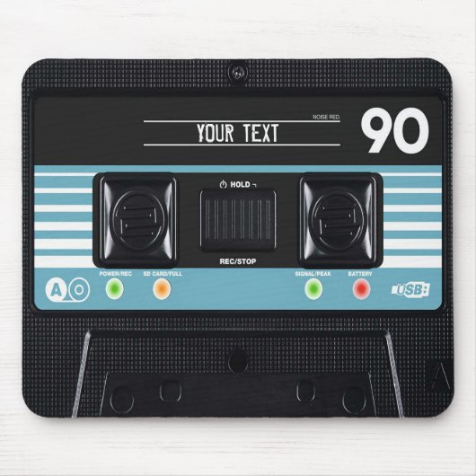 DJターンテーブルリループテープマウスパッド マウスパッド (正面)