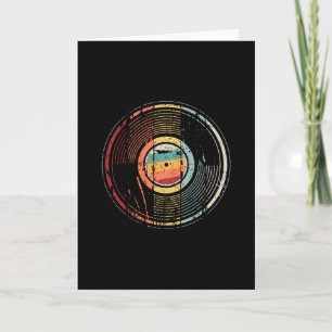 DJターンテーブルレコード（ビニールリスナー） カード