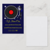 DJターンテーブル名刺 名刺 (正面/裏面)