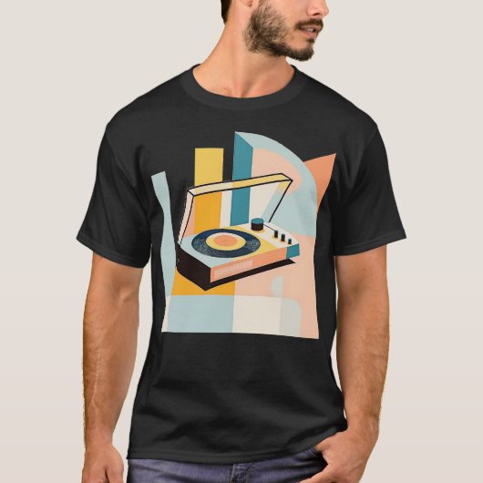 Djターンテーブル3 Tシャツ (正面)