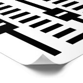 DJターンテーブル ポスター (角)