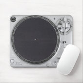 DJターンテーブル マウスパッド (マウス)