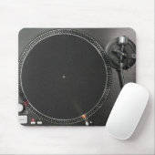 DJターンテーブル マウスパッド (マウス)