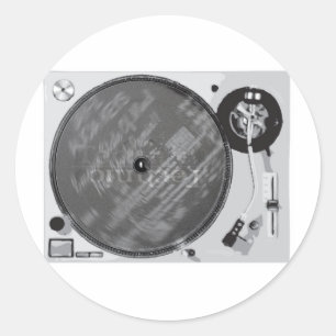 DJターンテーブル ラウンドシール