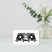 DJターンテーブル 名刺 (スタンド正面)