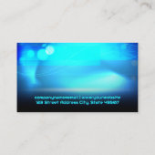 DJターンテーブル | 音等化器 | プロデューサー 名刺 (裏面)