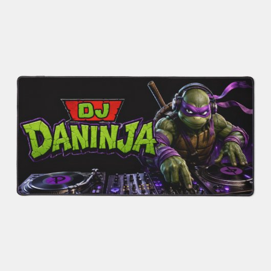 DJダニンジャ デスクマット (正面)