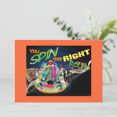 DJダンスパーティの招待状 招待状 (スタンド正面)