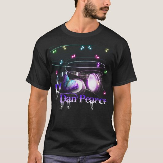DjダンPearce (メンズ) Tシャツ (正面)