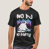 DJテクノYouth himサウンドテクノシンセ Tシャツ (正面)