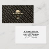 DJディスクジョッキーミュージックミキサーダンスパーティーお祝い 名刺 (正面/裏面)