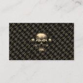 DJディスクジョッキーミュージックミキサーダンスパーティーお祝い 名刺 (正面)