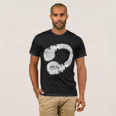 DJディージェイクールブラック Tシャツ (正面フル)