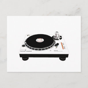 DJデッキ ポストカード