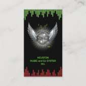 DJナイトクラブ名刺 名刺 (正面)