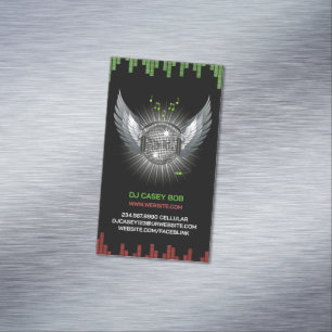 DJナイトクラブ マグネット名刺