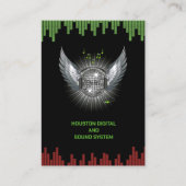 DJナイトクラブChubby Business Card 名刺 (正面)