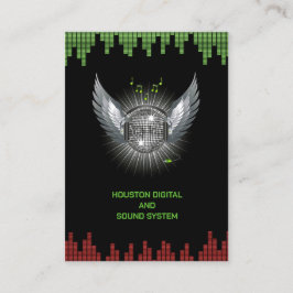 DJナイトクラブChubby Business Card 名刺