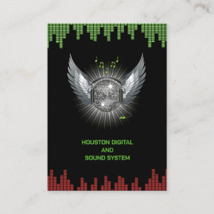 DJナイトクラブChubby Business Card 名刺