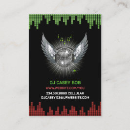 DJナイトクラブChubby Business Card 名刺