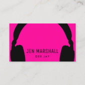 DJネオンピンク 名刺 (正面)
