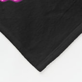 DjハウスキャットレインボーDjキャット子猫 フリースブランケット (角)