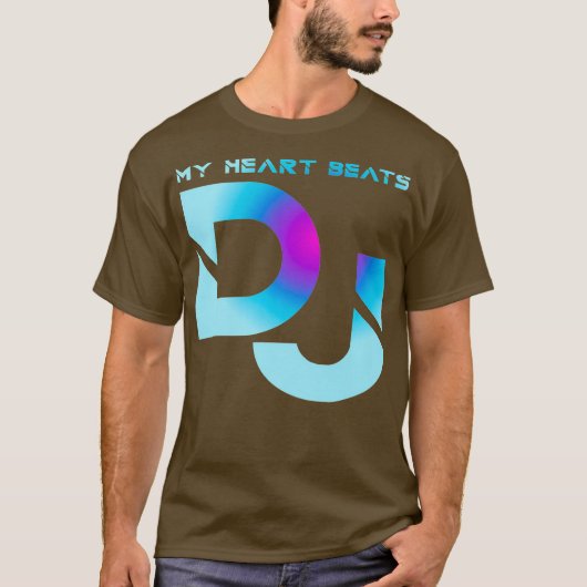 DJハートビートプレミアム Tシャツ (正面)
