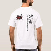 Djパイ本格的なHIH Tシャツ (裏面)