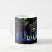 DJパパ – 父の日の贈り物パーソナライズされた コーヒーマグカップ (正面左)