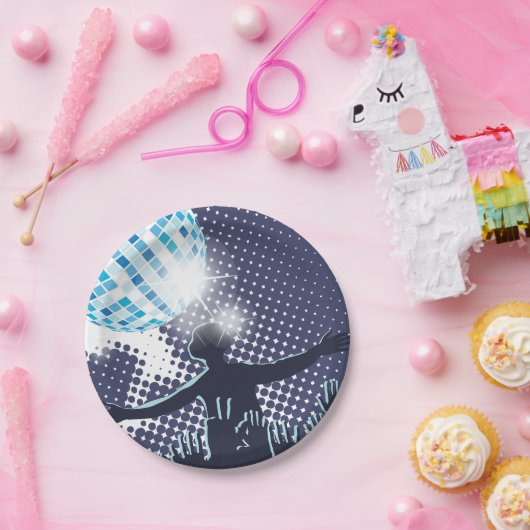 DJパフォーマンス紙プレート ペーパープレート (パーティー)