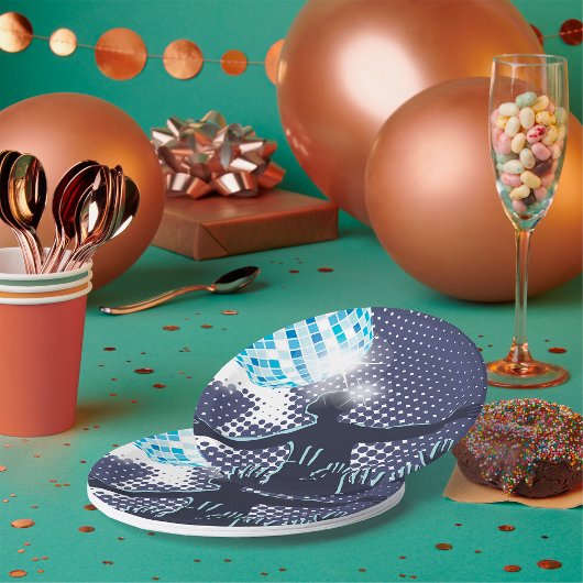 DJパフォーマンス紙プレート ペーパープレート