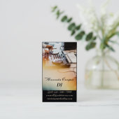 DJパーソナライズされた 名刺 (スタンド正面)