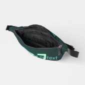 DJパーソナル化可能なベリーバッグ ファニーパック (見開き)