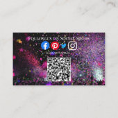 DJパーティープランナーグロースティックdiscoカラオケクラブバス 名刺 (裏面)