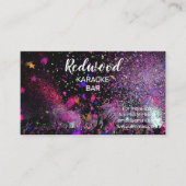 DJパーティープランナーグロースティックdiscoカラオケクラブバス 名刺 (正面)