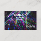 DJパーティープランナーグロースティックdiscoカラオケクラブバス 名刺 (正面)