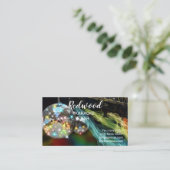 DJパーティープランナーグロースティックdiscoカラオケクラブバス 名刺 (スタンド正面)