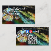 DJパーティープランナーグロースティックdiscoカラオケクラブバス 名刺 (正面/裏面)