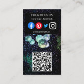 DJパーティープランナーグロースティックdiscoカラオケクラブバス 名刺 (裏面)