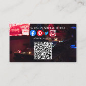 DJパーティープランナーグロースティックdiscoカラオケクラブバス 名刺 (裏面)