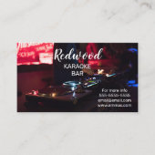 DJパーティープランナーグロースティックdiscoカラオケクラブバス 名刺 (正面)